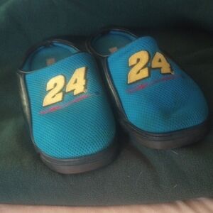 Adult  Blue Slip-On  Nascar Shoes
